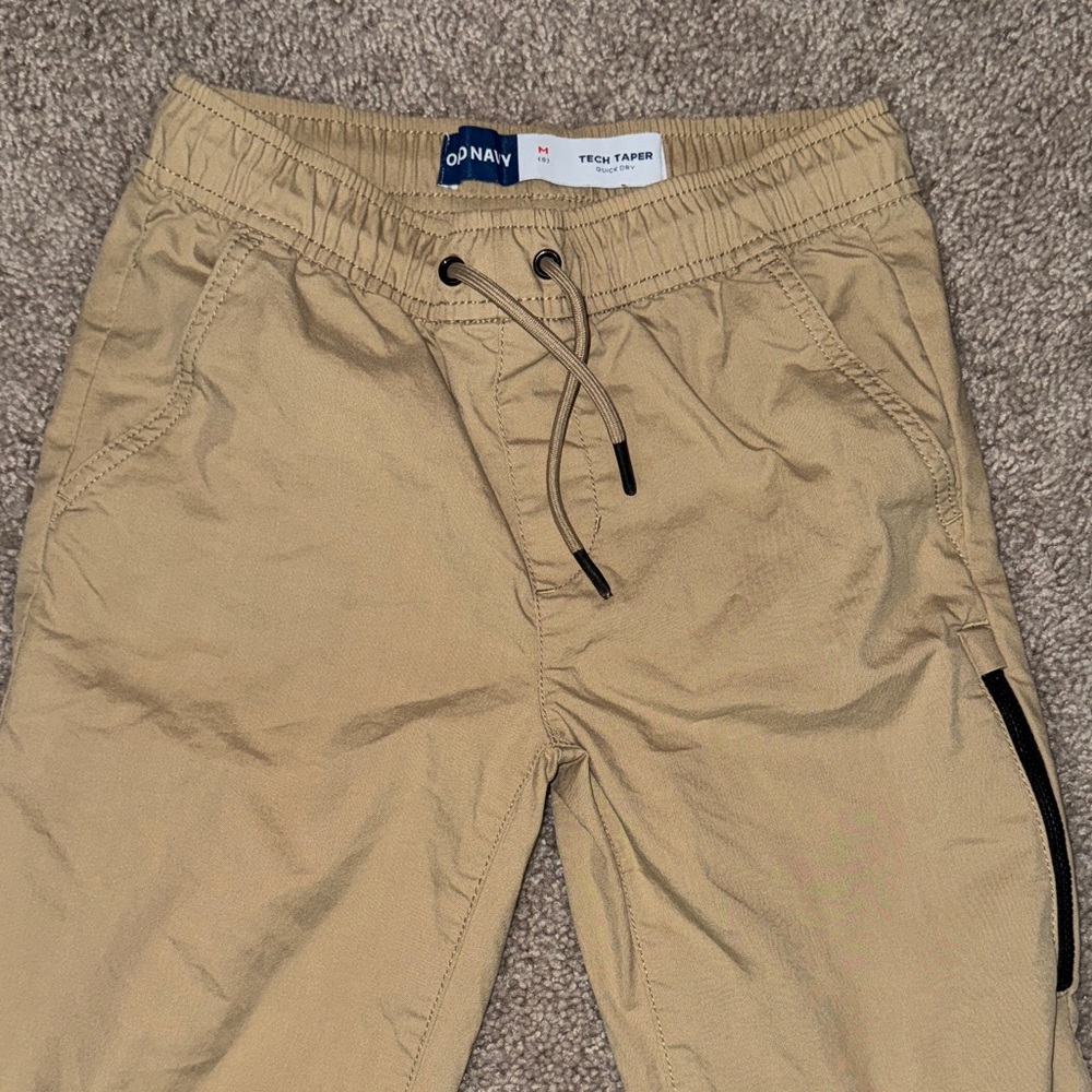 Old Navy Tan Tapered Joggers